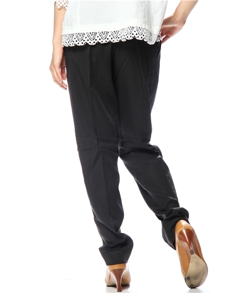 Kastane（カスタネ）の「イージーテーパードPT（その他パンツ・レディース・グレー/ブラック・FREE）」の7枚目の写真