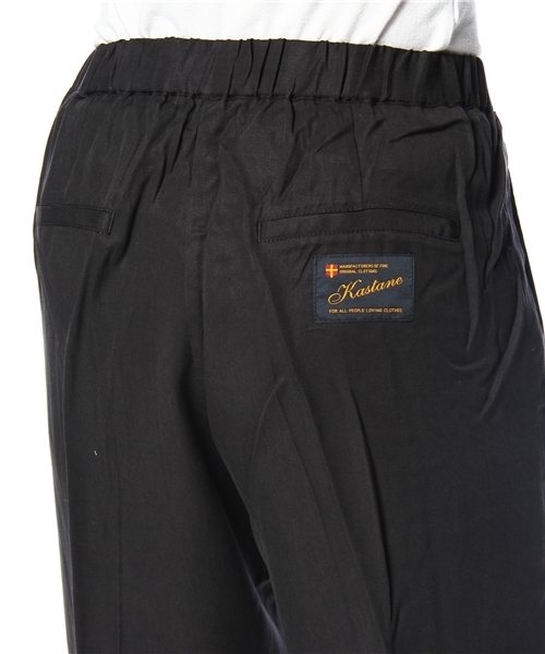 Kastane（カスタネ）の「イージーテーパードPT（その他パンツ・レディース・グレー/ブラック・FREE）」の6枚目の写真