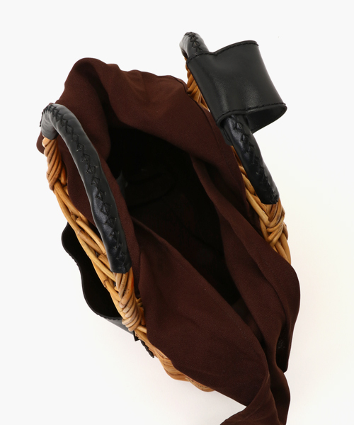 LBC（エルビーシー）の「アルログバスケット　                    （かごバッグ・レディース・オフホワイト/ブラック・FREE）」の7枚目の写真