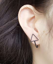 F&D : トライアングルイヤリング