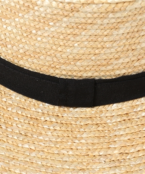 WEGO（ウィゴー）の「WEGO/カンカンブレードハット（ハット・レディース・ナチュラル/ブラック・FREE）」の7枚目の写真