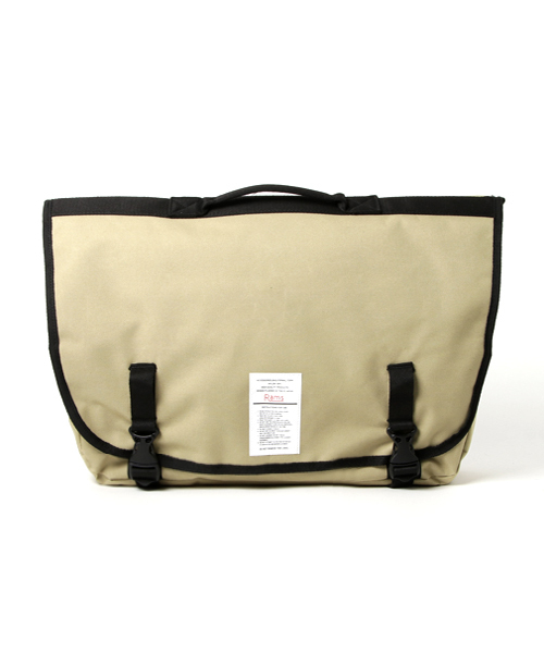 Rams（ラムス）の「Rams ラムス SHOULDER BAG ショルダーバッグ メッセンジャーバッグ RAM-003 x-pac ユニセックス（メッセンジャーバッグ・メンズ・ブラック/ベージュ/ネイビー/グリーン/レッド・FREE）」の3枚目の写真