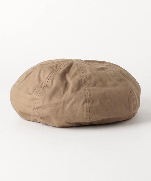 Another Edition（アナザーエディション）の「ツイルベレー帽 ◆（ハンチング/ベレー帽・レディース・オフホワイト/ベージュ/ネイビー・FREE）」の6枚目の写真