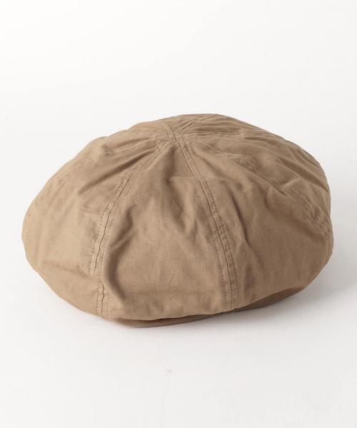 Another Edition（アナザーエディション）の「ツイルベレー帽 ◆（ハンチング/ベレー帽・レディース・オフホワイト/ベージュ/ネイビー・FREE）」の7枚目の写真