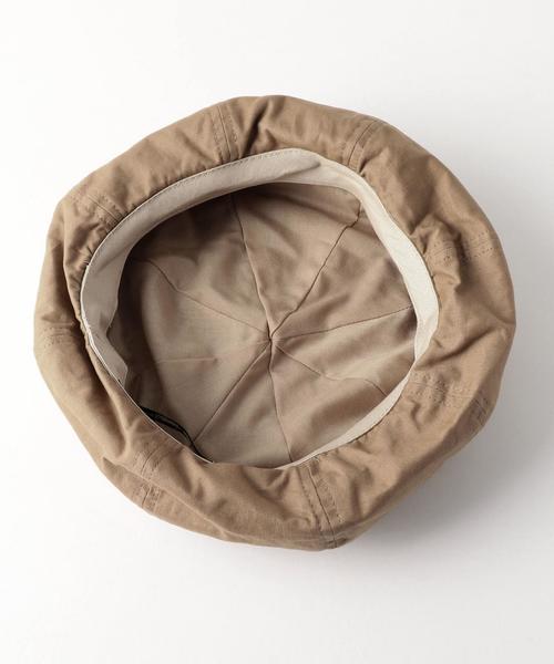 Another Edition（アナザーエディション）の「ツイルベレー帽 ◆（ハンチング/ベレー帽・レディース・オフホワイト/ベージュ/ネイビー・FREE）」の5枚目の写真