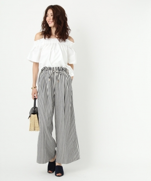 Andemiu（アンデミュウ）の「スラブツイルドロストパンツ762249（その他パンツ・レディース・キャメル/マスタード/その他・SMALL/MEDIUM）」の17枚目の写真