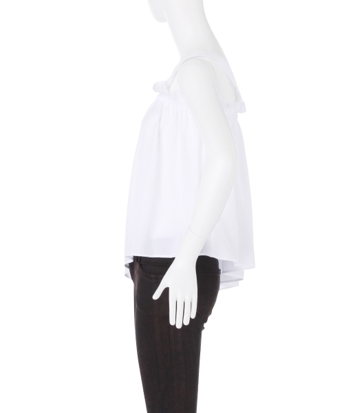 MURUA（ムルーア）の「イレギュラーワンショルアシメＴＯＰＳ（シャツ/ブラウス・レディース・ミント/ホワイト/ブラック・FREE）」の5枚目の写真