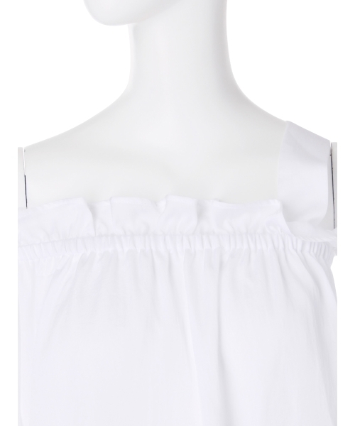 MURUA（ムルーア）の「イレギュラーワンショルアシメＴＯＰＳ（シャツ/ブラウス・レディース・ミント/ホワイト/ブラック・FREE）」の7枚目の写真