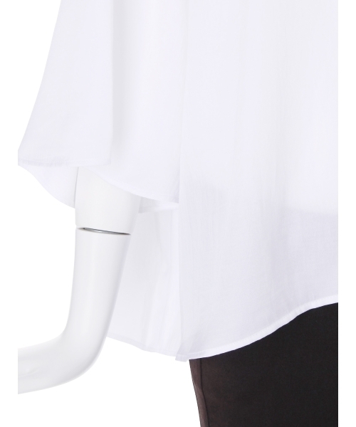 MURUA（ムルーア）の「イレギュラーワンショルアシメＴＯＰＳ（シャツ/ブラウス・レディース・ミント/ホワイト/ブラック・FREE）」の9枚目の写真