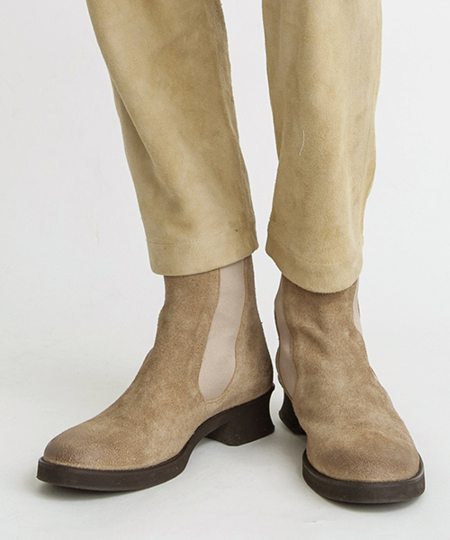 NO ID.（ノーアイディ）の「mko5764-ｻｲﾄﾞｺﾞｱﾌﾞｰﾂ（ブーツ・メンズ・ブラウン/ブラック/ブラック系その他/ベージュ・40/42/44）」の4枚目の写真