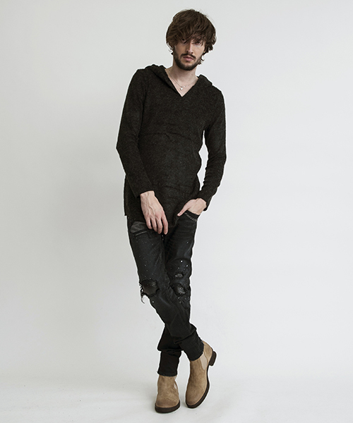 NO ID.（ノーアイディ）の「mko5764-ｻｲﾄﾞｺﾞｱﾌﾞｰﾂ（ブーツ・メンズ・ブラウン/ブラック/ブラック系その他/ベージュ・40/42/44）」の22枚目の写真