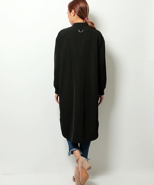 VENCEEXCHANGE(ヴァンスエクスチェンジ)の「ロングMA-1(MA-1・レディース・ダークグリーン/ブラック・MEDIUM)」の17枚目の写真