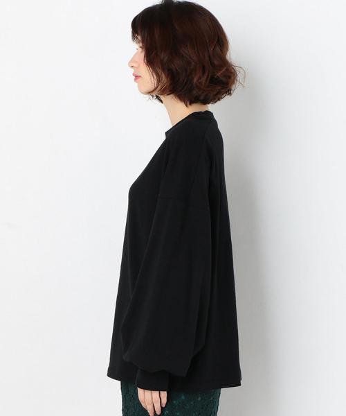 Another Edition（アナザーエディション）の「プチハイネックLSL TEE（Tシャツ/カットソー・レディース・オフホワイト/ブラック/パープル/ライトブルー/ナチュラル・FREE）」の8枚目の写真