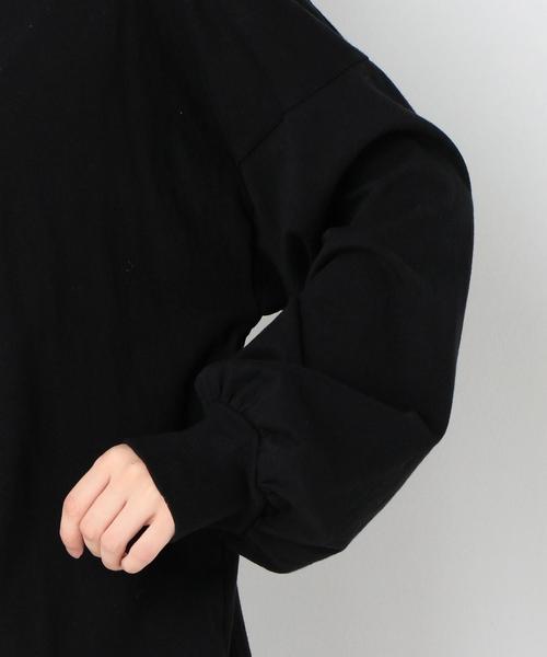 Another Edition（アナザーエディション）の「プチハイネックLSL TEE（Tシャツ/カットソー・レディース・オフホワイト/ブラック/パープル/ライトブルー/ナチュラル・FREE）」の11枚目の写真