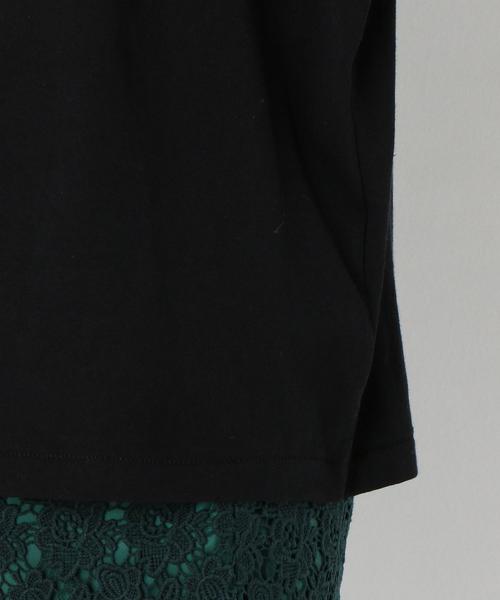 Another Edition（アナザーエディション）の「プチハイネックLSL TEE（Tシャツ/カットソー・レディース・オフホワイト/ブラック/パープル/ライトブルー/ナチュラル・FREE）」の15枚目の写真