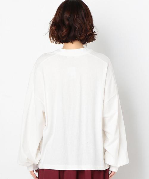 Another Edition（アナザーエディション）の「プチハイネックLSL TEE（Tシャツ/カットソー・レディース・オフホワイト/ブラック/パープル/ライトブルー/ナチュラル・FREE）」の18枚目の写真