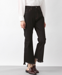 LEPSIM | フリンジセミフレアデニムパンツ　775967(デニムパンツ)