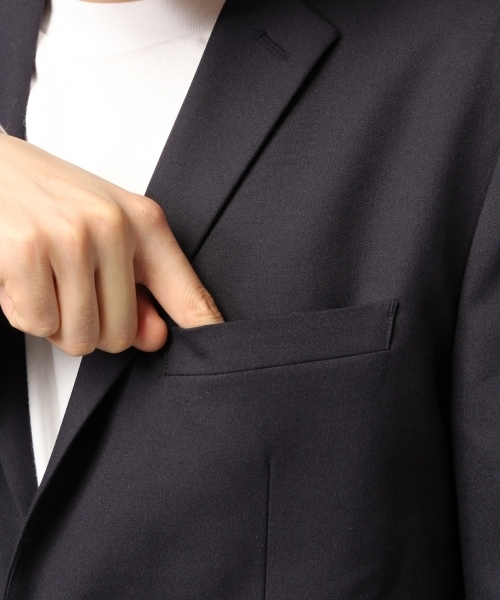 GLOBAL WORK（グローバルワーク）の「【セットアップ可】ＴＲテーラードジャケット/776734（テーラードジャケット・メンズ・チャコールグレー/ネイビー・X-LARGE/LARGE/MEDIUM/SMALL）」の12枚目の写真