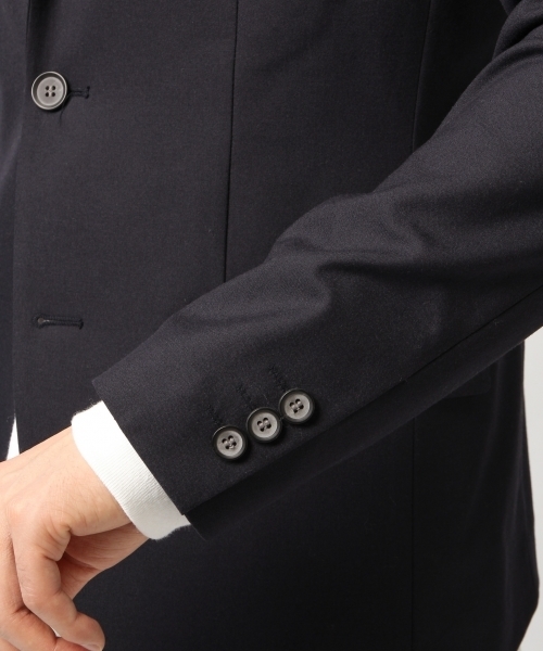 GLOBAL WORK（グローバルワーク）の「【セットアップ可】ＴＲテーラードジャケット/776734（テーラードジャケット・メンズ・チャコールグレー/ネイビー・X-LARGE/LARGE/MEDIUM/SMALL）」の13枚目の写真