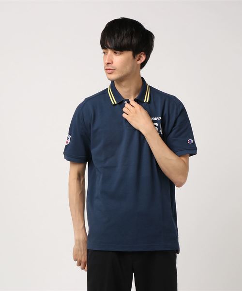 Champion Golf（チャンピオンゴルフ）の「【Champion/チャンピオン】メンズ GOLF ポロシャツ（ポロシャツ・メンズ・グリーン/ホワイト/ネイビー/オレンジ/グレー・LARGE/X-LARGE/MEDIUM）」の4枚目の写真