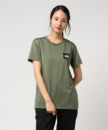 THE NORTH FACE | ザ・ノース・フェイス　ウィメンズメンズカットソー / ショートスリーブスクエアロゴティー(Tシャツ/カットソー)