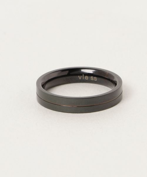 TONE SELECT GOODS（トーンセレクトグッズ）の「【vie】ステンレスリング（リング・メンズ・ブラック/ピンク/シルバー/ブラウン・#11/#13/#15/#17/#19/#21/#7/#9/#25/#23）」の8枚目の写真