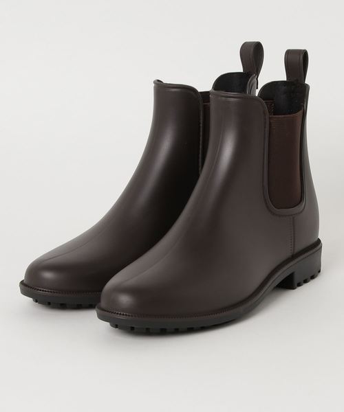 minia（ミニア）の「サイドゴアレインブーツ　◇（レインシューズ・レディース・ブラック/ダークブラウン・LL/S/M/L）」の6枚目の写真