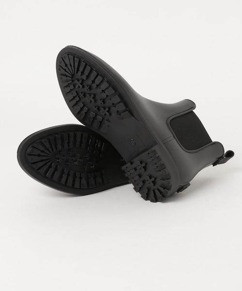 minia（ミニア）の「サイドゴアレインブーツ　◇（レインシューズ・レディース・ブラック/ダークブラウン・LL/S/M/L）」の4枚目の写真