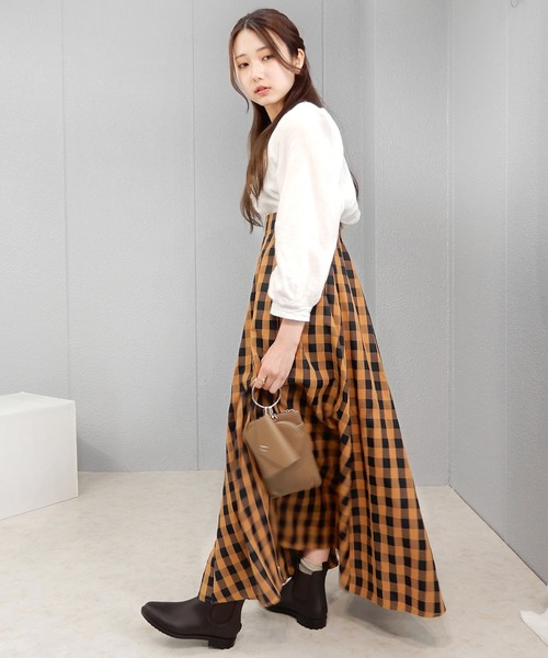 minia（ミニア）の「サイドゴアレインブーツ　◇（レインシューズ・レディース・ブラック/ダークブラウン・LL/S/M/L）」の21枚目の写真