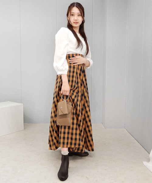 minia（ミニア）の「サイドゴアレインブーツ　◇（レインシューズ・レディース・ブラック/ダークブラウン・LL/S/M/L）」の22枚目の写真