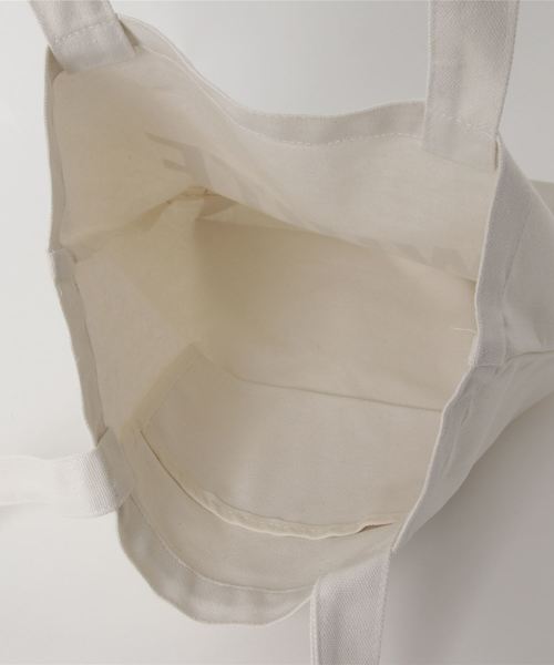 Fun & Daily（ファンアンドデイリー）の「F&D : カラーキャンバストートバッグ（トートバッグ・レディース・ホワイト/ピンク/イエロー・FREE）」の6枚目の写真