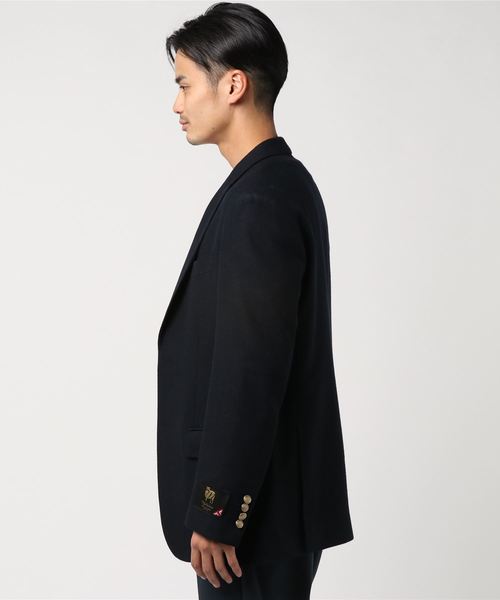 THE SUIT COMPANY(ザ・スーツカンパニー)の「【blazer's bank.com】ブレザージャケット≪Fabric by Mallalieus≫(テーラードジャケット・メンズ・ネイビー・A4/A5/A6/A7)」の3枚目の写真
