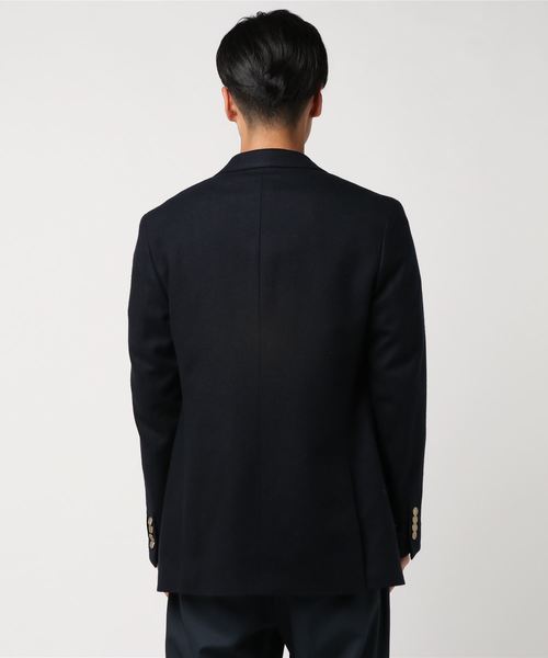 美品　blazer's bank.com ネイビージャケット　ダブルブレスト 美品：blazer\u0027s サマーウールジャケット「S：ネイビー