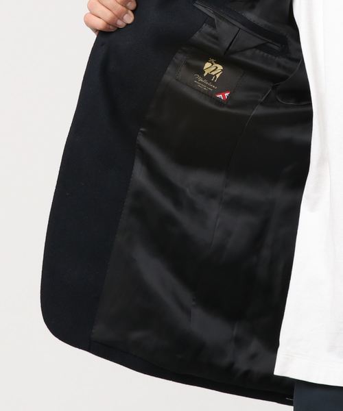 THE SUIT COMPANY(ザ・スーツカンパニー)の「【blazer's bank.com】ブレザージャケット≪Fabric by Mallalieus≫(テーラードジャケット・メンズ・ネイビー・A4/A5/A6/A7)」の4枚目の写真