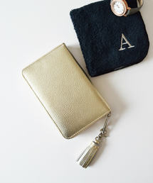 Actually | 本革 コンパクト ウォレット B7サイズ 財布(財布)