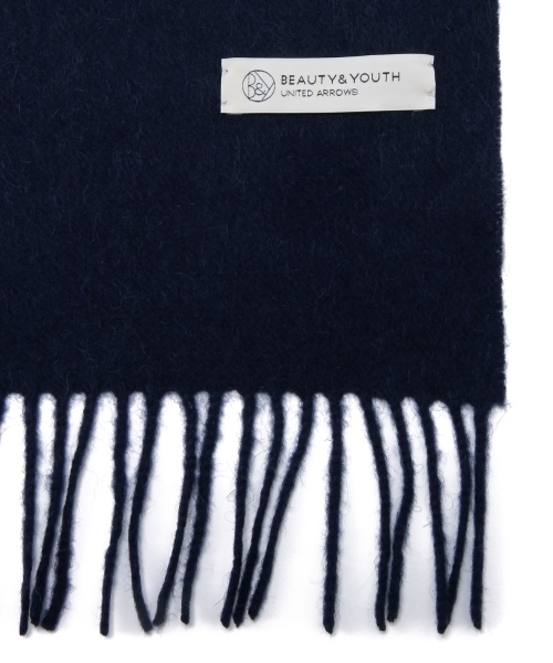 BEAUTY&YOUTH UNITED ARROWS（ビューティーアンドユースユナイテッドアローズ）の「BYSF ソリッドカラーストール 70×180 ◆（ストール/ショール・レディース・ブラック/ブラウン/ピンク/グレー/ダークグレー/オリーブ/ネイビー・フリー）」の10枚目の写真