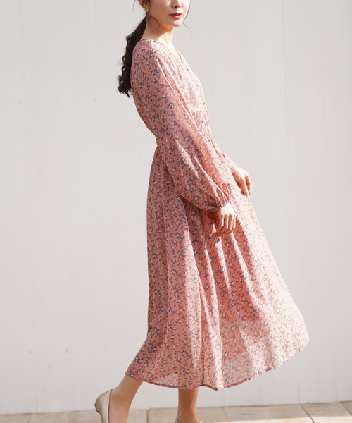 Rps アールピーエス の 小花柄ロングワンピース ワンピース Wear