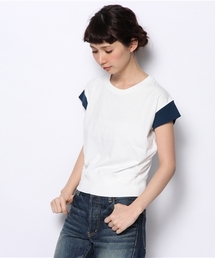 BEAMS BOY | ☆BEAMS BOY / 2トーン フレンチ T(Tシャツ/カットソー)