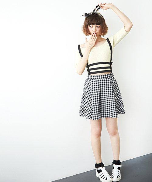 WEGO（ウィゴー）の「WEGO/ヒールメッシュサンダル（サンダル・レディース・ホワイト/ブラック・24.5/23.5）」の7枚目の写真