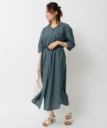 羽織りシャツワンピース 〇＊