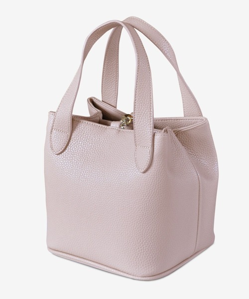 kalie.(カリエ)の「【Carre】プチプラ レディース ミニトートバッグ(トートバッグ・レディース・グレー系その他/ブラウン系その他/ダークブルー/ライトパープル/ゴールド×ブラウン/ベージュ系その他2/ピンク系その他2/ピンク系その他/ピンク/カーキ/グレー/ライトグリーン/ブルー/ターコイズブルー/シルバー/ブラウン/ホワイト/ライトブルー/ブラック/グレイッシュベージュ/ピンク系その他4/ベージュ系その他3/ベージュ系その他/ブルーグレー・ONE SIZE)」の19枚目の写真