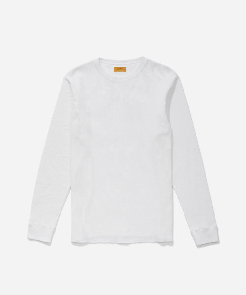 Saturdays NYC(サタデーズ ニューヨークシティ )の「Alek Waffle Longsleeve T-Shirt(Tシャツ/カットソー・メンズ・オフホワイト/オリーブ/ピンク・XS/S/M/L/XL)」の8枚目の写真