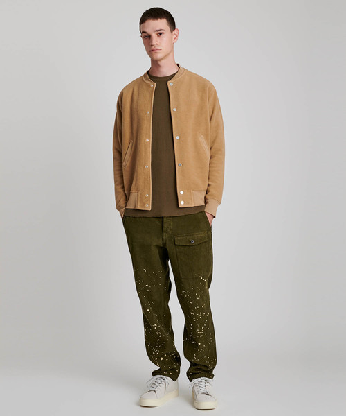 Saturdays NYC(サタデーズ ニューヨークシティ )の「Alek Waffle Longsleeve T-Shirt(Tシャツ/カットソー・メンズ・オフホワイト/オリーブ/ピンク・XS/S/M/L/XL)」の12枚目の写真