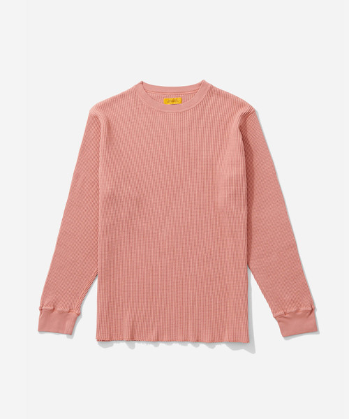 Saturdays NYC(サタデーズ ニューヨークシティ )の「Alek Waffle Longsleeve T-Shirt(Tシャツ/カットソー・メンズ・オフホワイト/オリーブ/ピンク・XS/S/M/L/XL)」の18枚目の写真