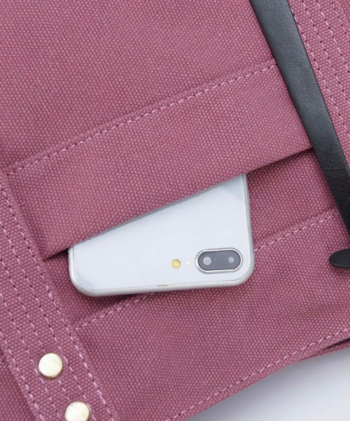 Ungrid（アングリッド）の「【Ungrid/アングリッド】　コットンデニムラージトートバッグ（トートバッグ・レディース・ブラック/ベージュ/パープル/カーキ/ベージュ系その他・FREE）」の18枚目の写真