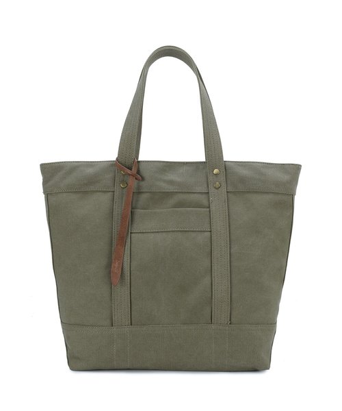 Ungrid（アングリッド）の「【Ungrid/アングリッド】　コットンデニムラージトートバッグ（トートバッグ・レディース・ブラック/ベージュ/パープル/カーキ/ベージュ系その他・FREE）」の11枚目の写真