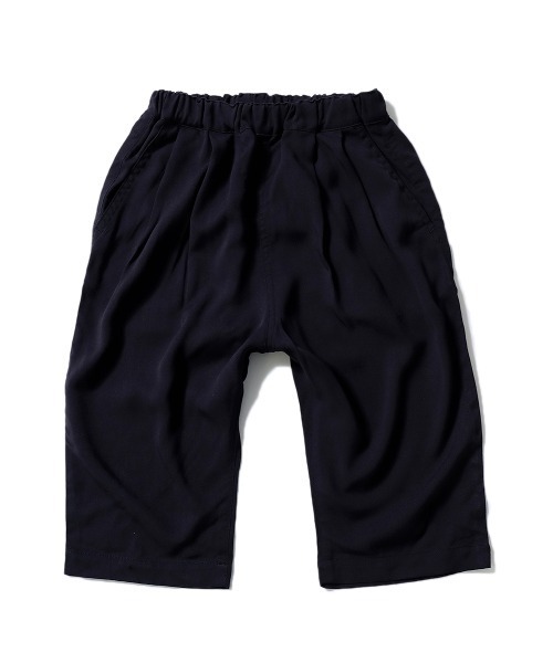 devirock(デビロック)の「とろみレーヨンサルエル7分丈パンツ(その他パンツ・キッズ・ブラック/ベージュ/ブラック系その他/ネイビー/ブルー系その他/ダークオリーブ/ダークベージュ・140cm/150cm/120cm/110cm/130cm/160cm/100cm)」の17枚目の写真