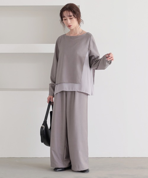 ヨウジヤマモトノアール レディース パンツセットアップ(。•̀ᴗ-)✧ AUTUMN / WINTER 2018-19 | Yohji Yamamoto (ヨウジヤマモト