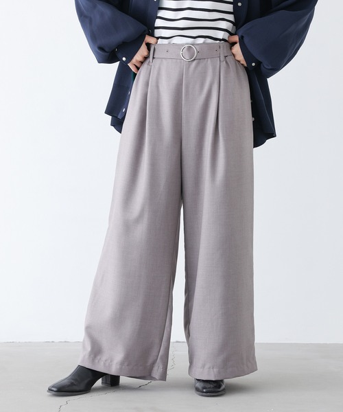 n'OrLABEL(ノアールレーベル)の「【セットアップ2点セット】『シフォンドッキングセットアップ』(パンツドレス・レディース・ライトグレー/ブラック・1/2)」の9枚目の写真