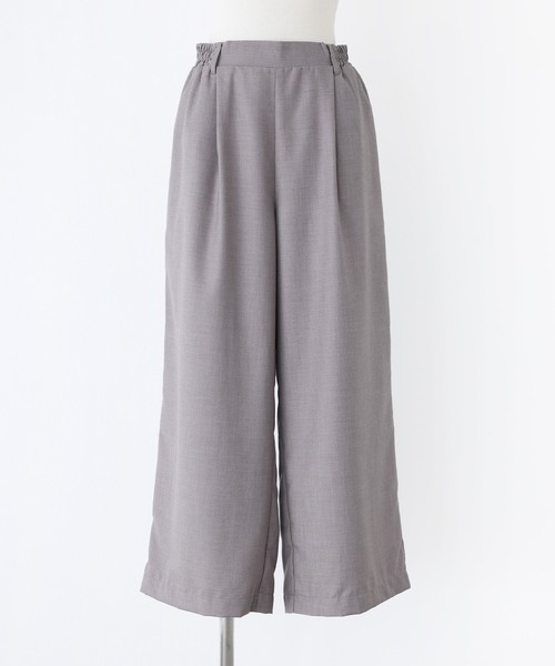 n'OrLABEL(ノアールレーベル)の「【セットアップ2点セット】『シフォンドッキングセットアップ』(パンツドレス・レディース・ライトグレー/ブラック・1/2)」の20枚目の写真